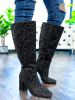 Yolo Boots | Black Glitter sold by ZZs