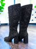 Yolo Boots | Black Glitter sold by ZZs