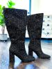 Yolo Boots | Black Glitter sold by ZZs