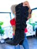 Black Diamante Sparkle Boots sold by ZZs