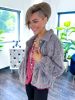 Grey Cable Fleece Fur Jacket sold by ZZs
