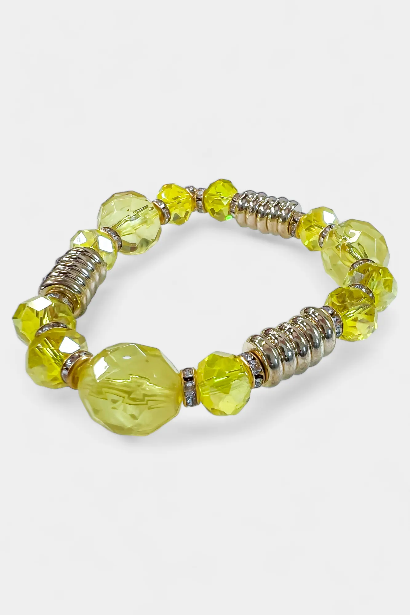 Yellow Stone Stretch Bracelet sold by ZZs product image thumbnail 3