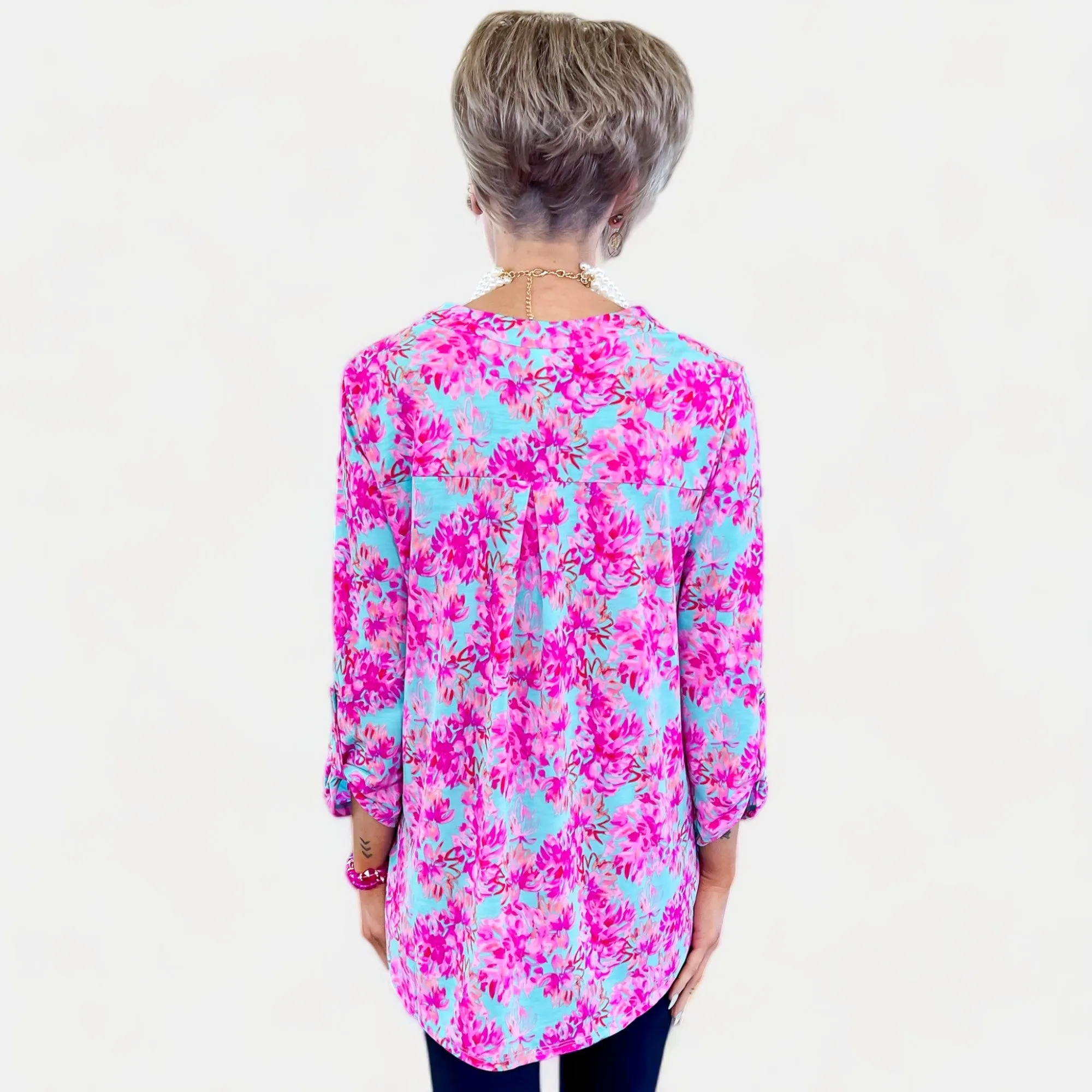 Mint Multi Floral Lizzy Top sold by ZZs product image thumbnail 5
