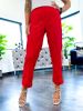 Red Higher Standards Pants [NO RETURNS] sold by ZZs