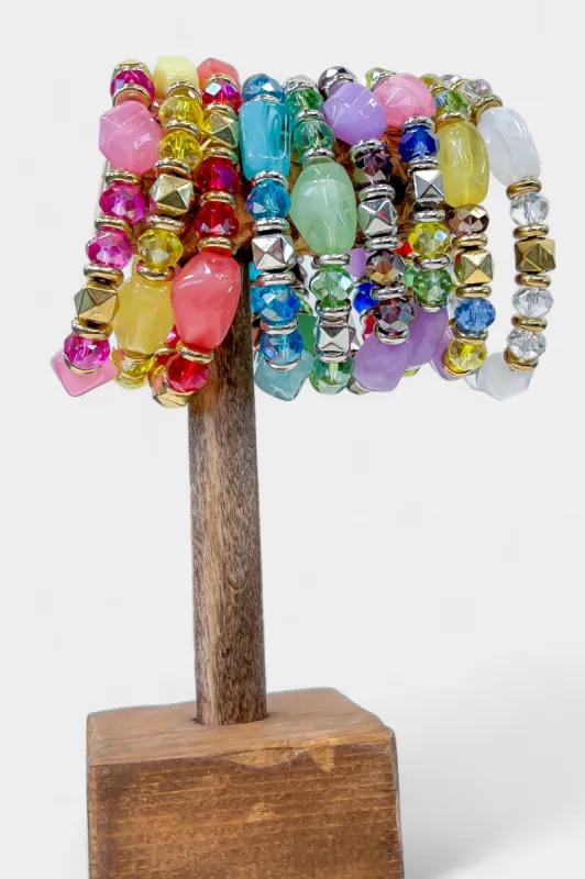 Beaded Stretch Bracelet sold by ZZs