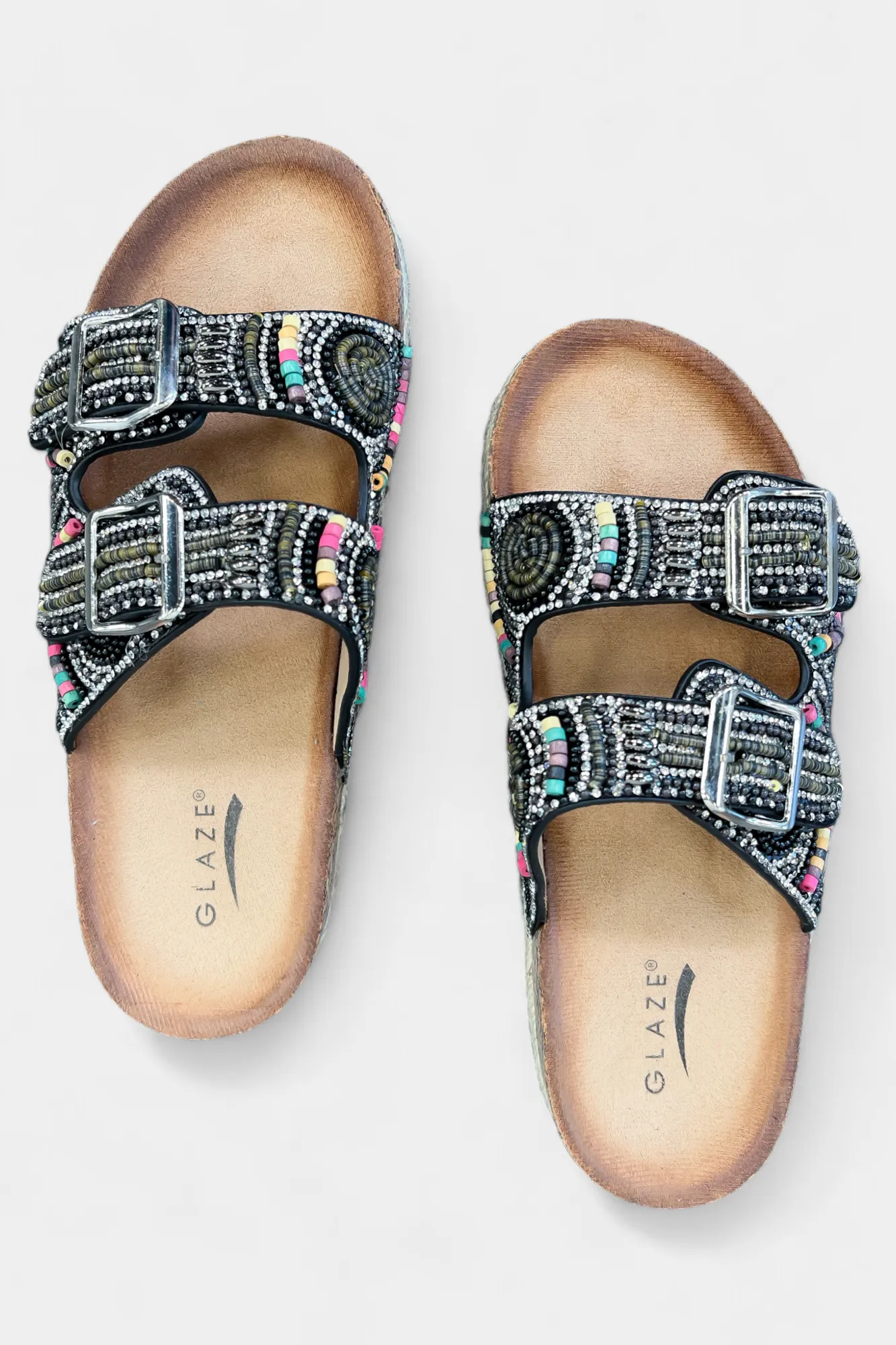 Beaded Slip On Sandals sold by ZZs