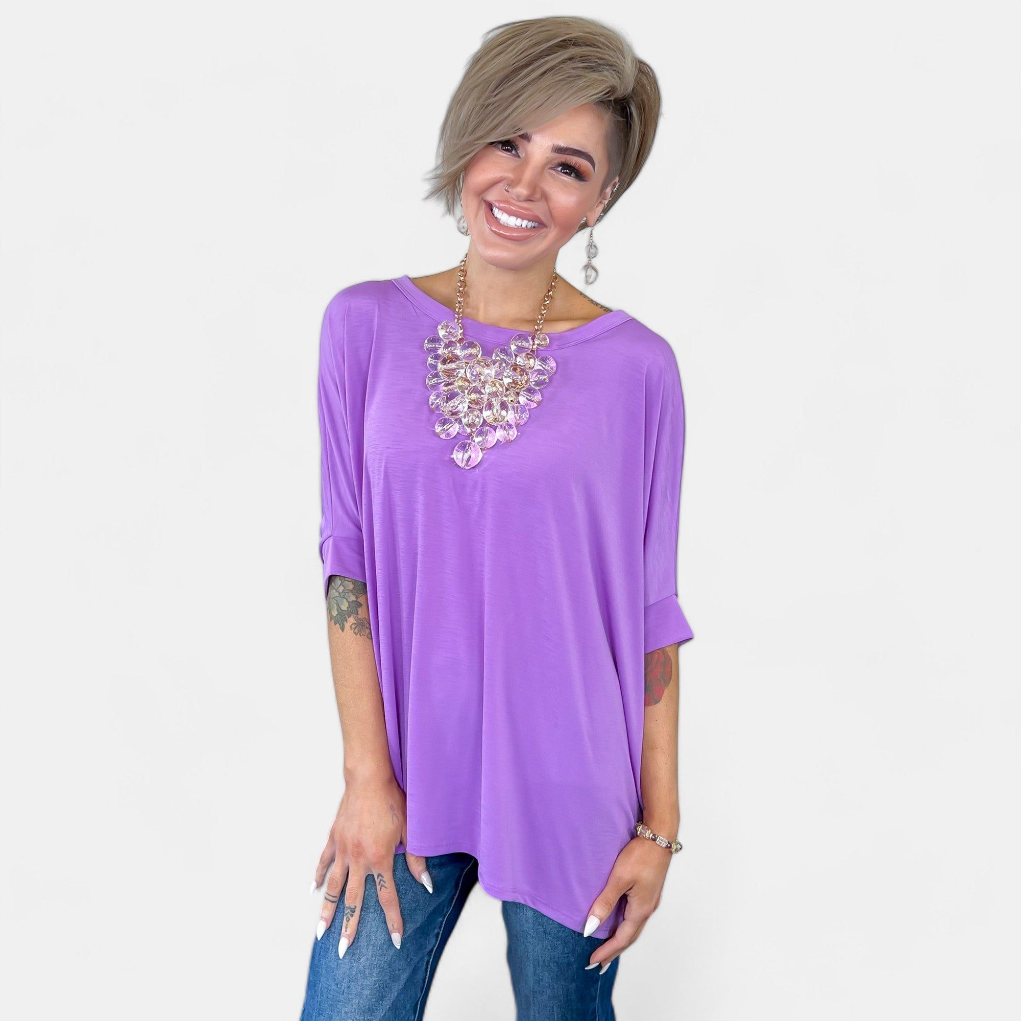 Clear Chunky Bead Necklace sold by ZZs product image thumbnail 4