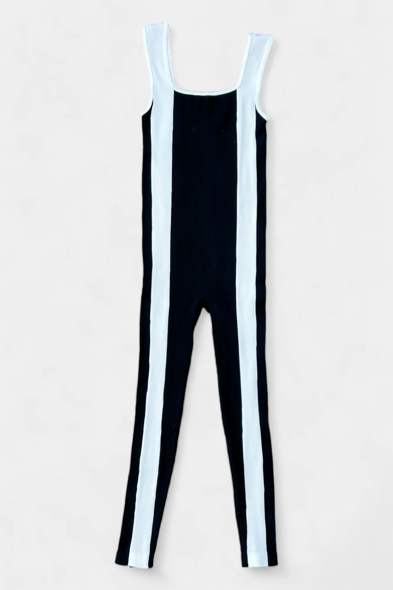Ribbed Contrast Jumpsuit sold by ZZs product image thumbnail 2