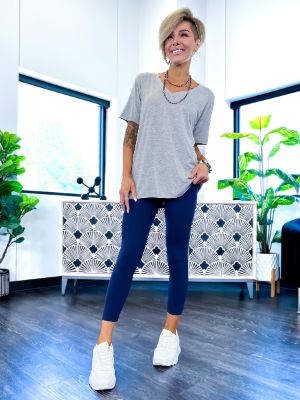 Elite Leggings | Navy [NO RETURNS] sold by ZZs