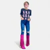 Pink Boots Graphic T-Shirt sold by ZZs