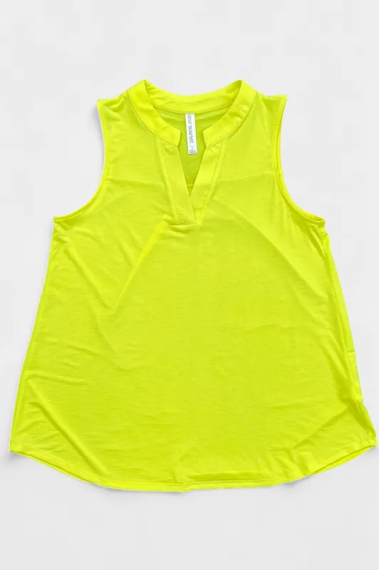 Neon Yellow Lizzy Tank Top [NO RETURNS] sold by ZZs