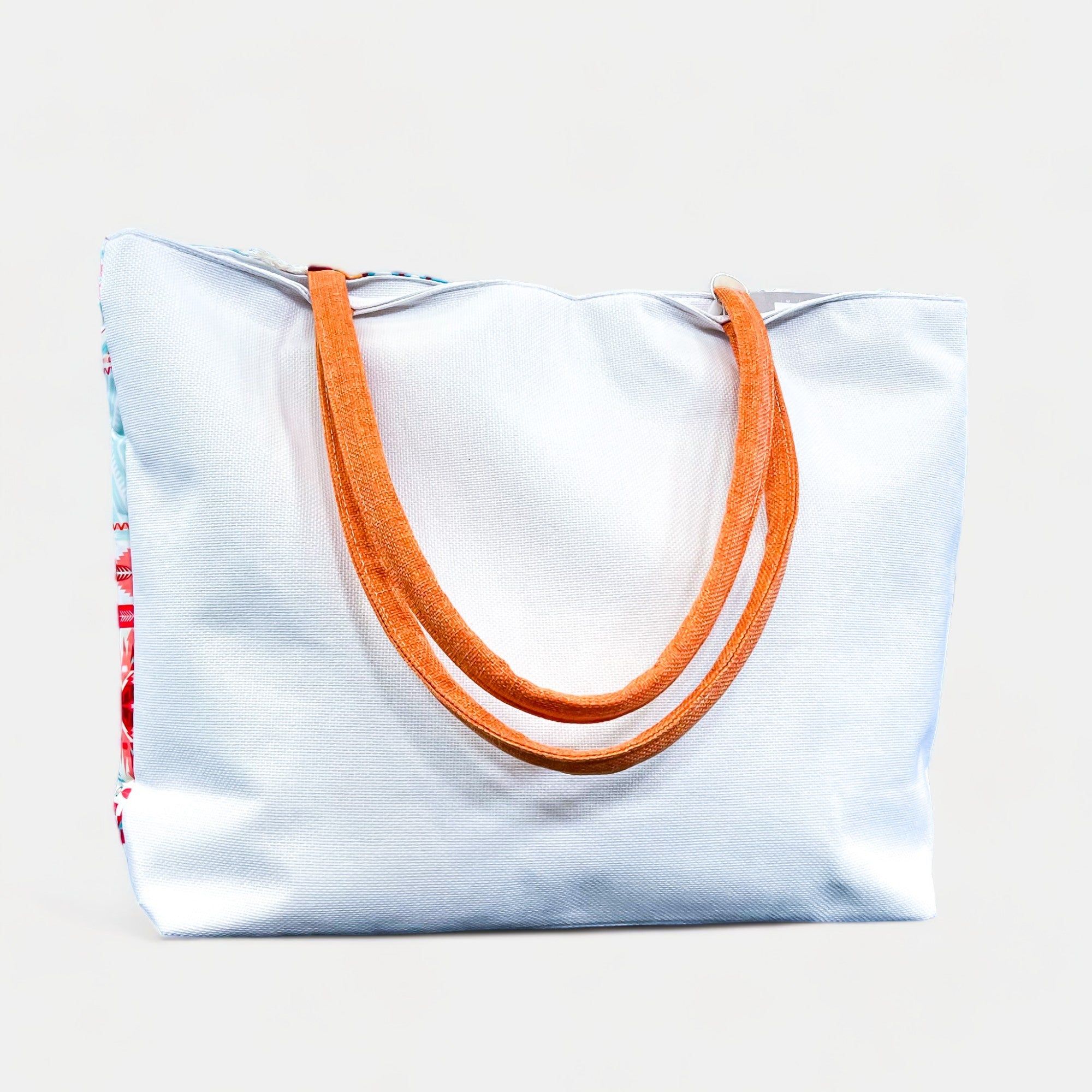 Orange Boho Fringe Tote Bag sold by ZZs product image thumbnail 4