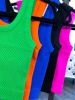 Ribbed Crop Tank | Solids sold by ZZs