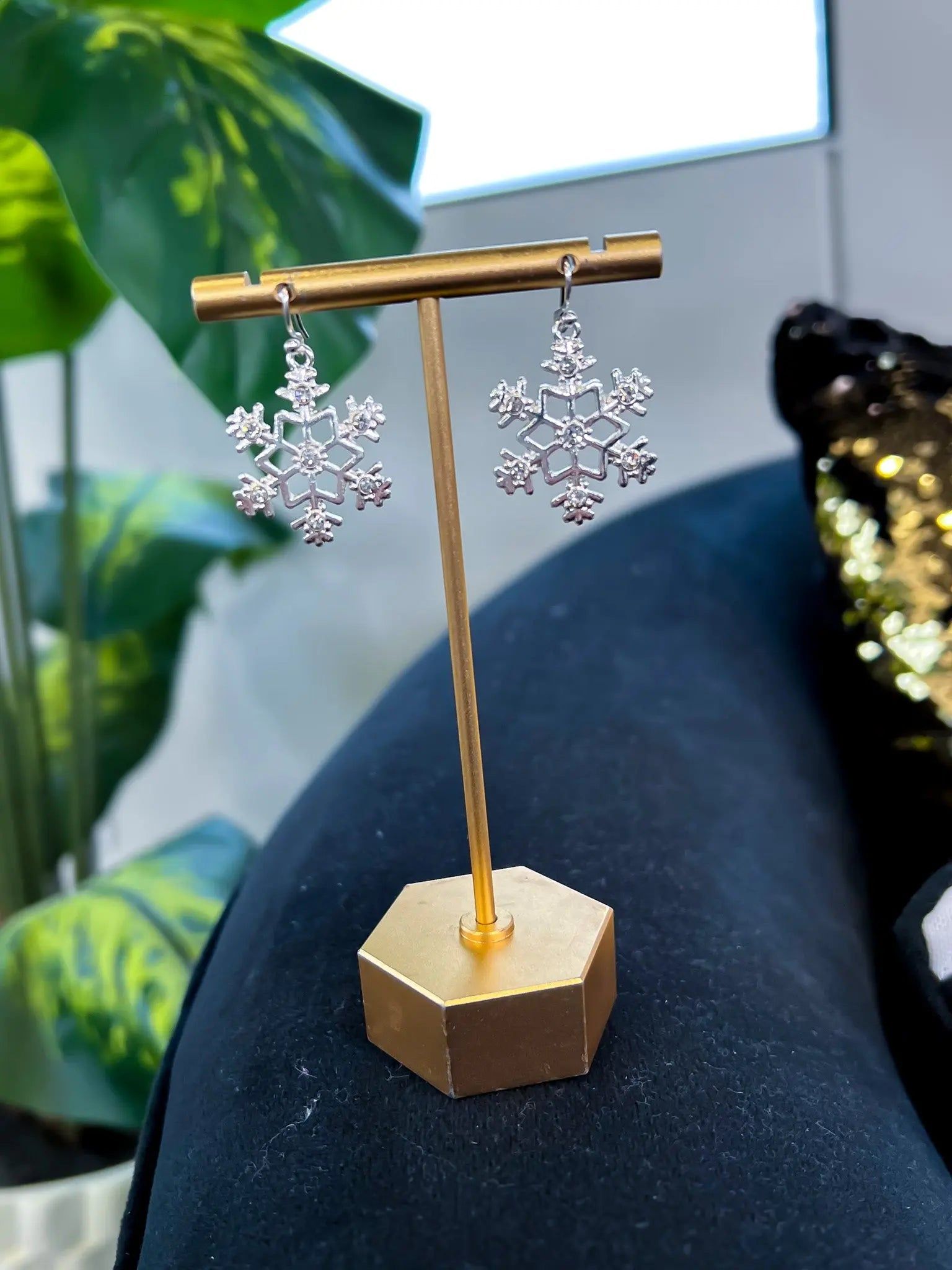 Snowflake Earrings sold by ZZs