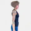 Black Smooth Layering Tank sold by ZZs