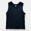 Black Smooth Layering Tank sold by ZZs
