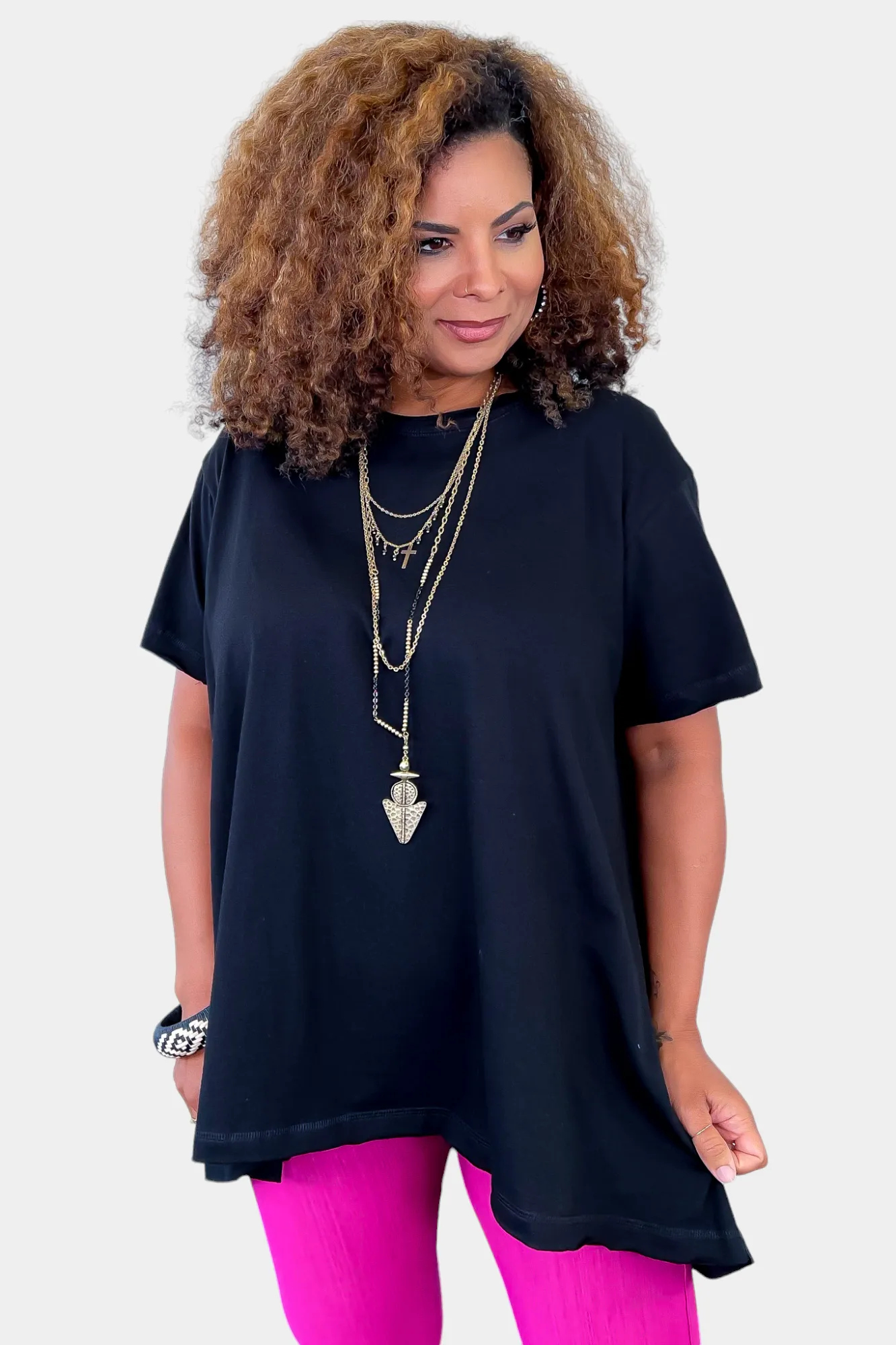 Oversized Drop Shoulder Top sold by ZZs product image thumbnail 4