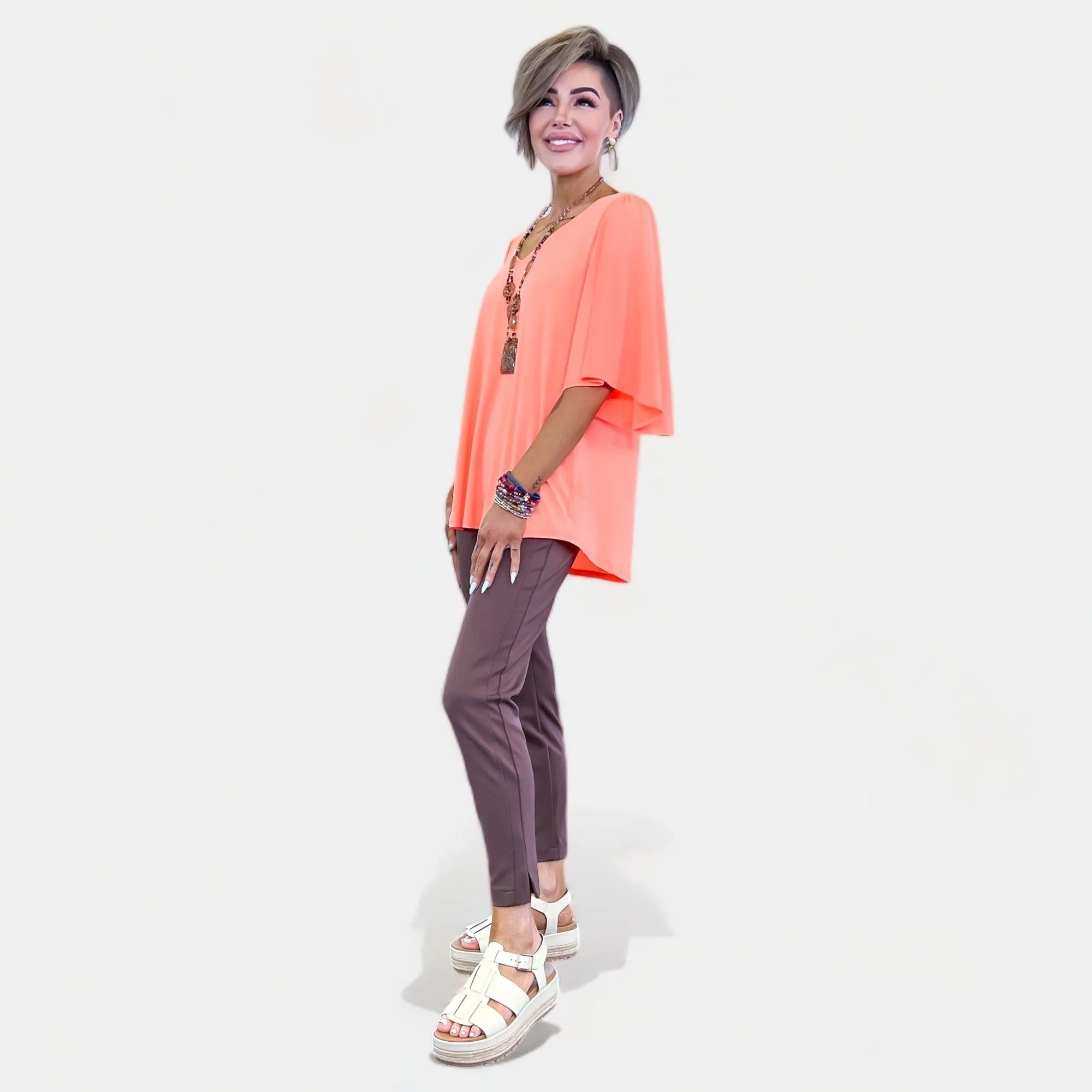Neon Orange Cali Top sold by ZZs product image thumbnail 5