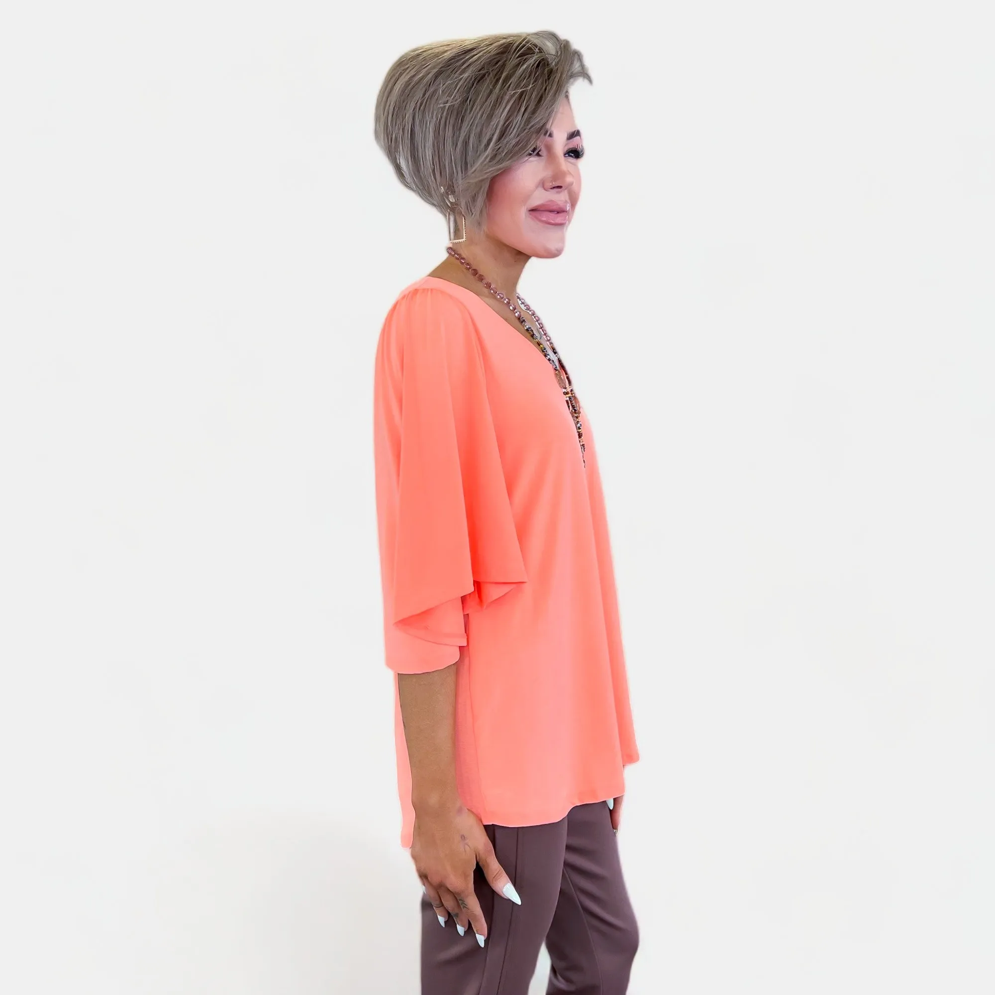 Neon Orange Cali Top sold by ZZs product image thumbnail 4