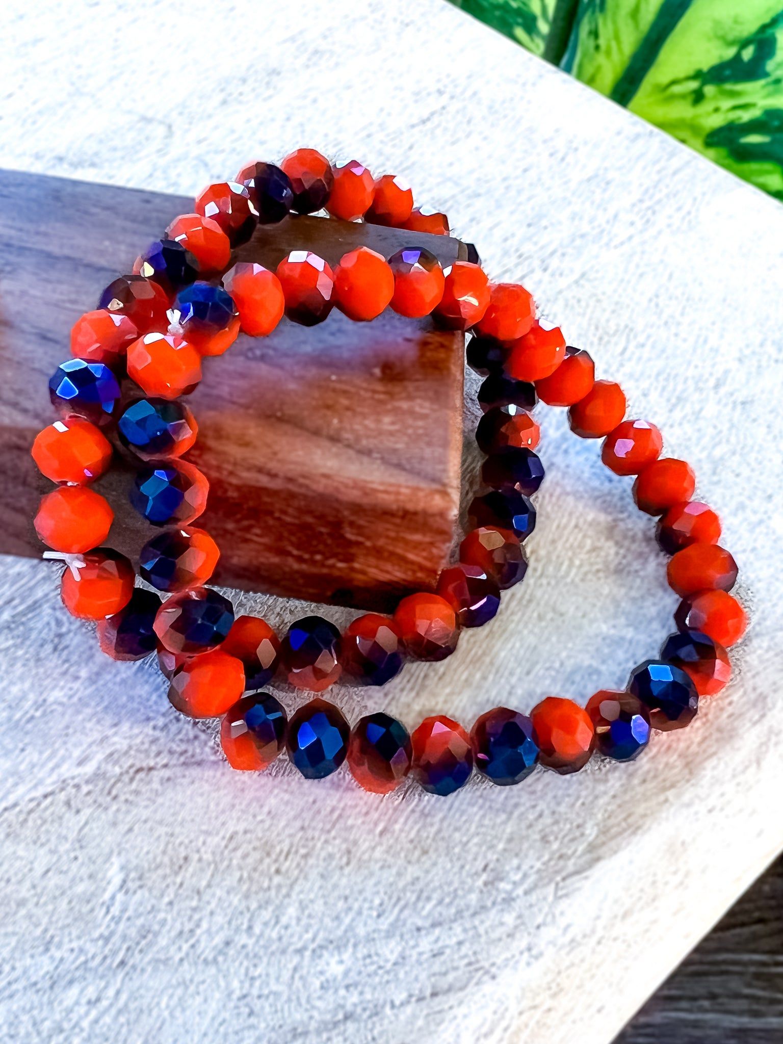 Beaded Stretch Bracelets | Orange sold by ZZs product image thumbnail 3