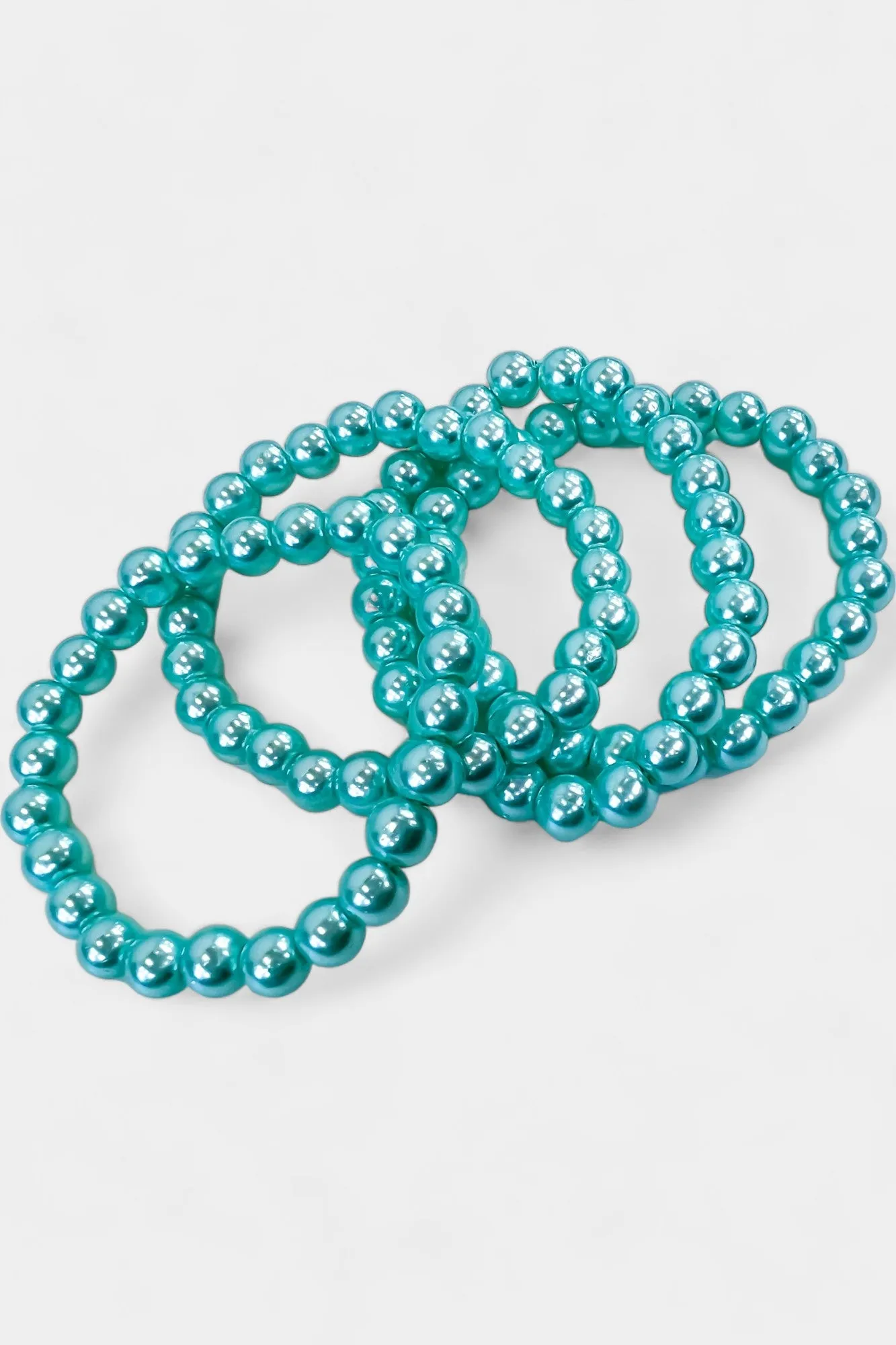 Mint Pearl Stretch Bracelets sold by ZZs product image thumbnail 4