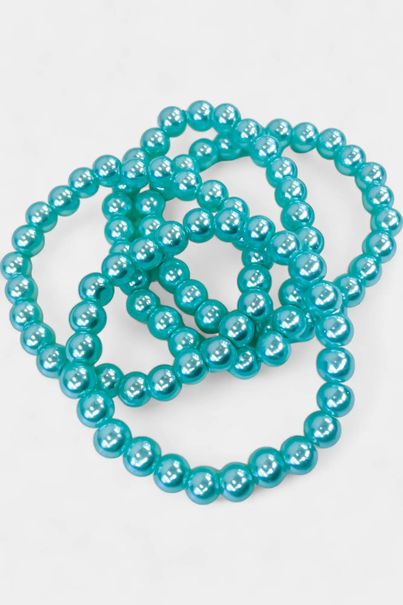 Mint Pearl Stretch Bracelets sold by ZZs product image thumbnail 2