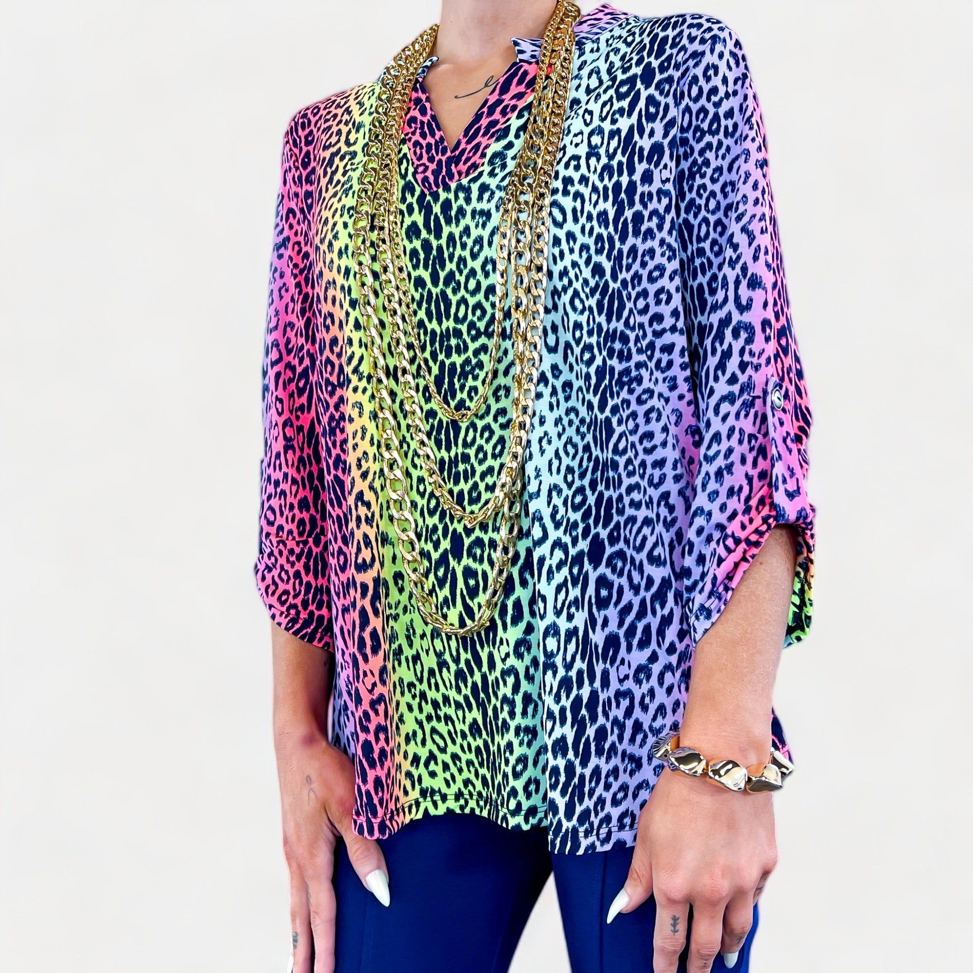 Ombre Animal Lizzy Top sold by ZZs product image thumbnail 2