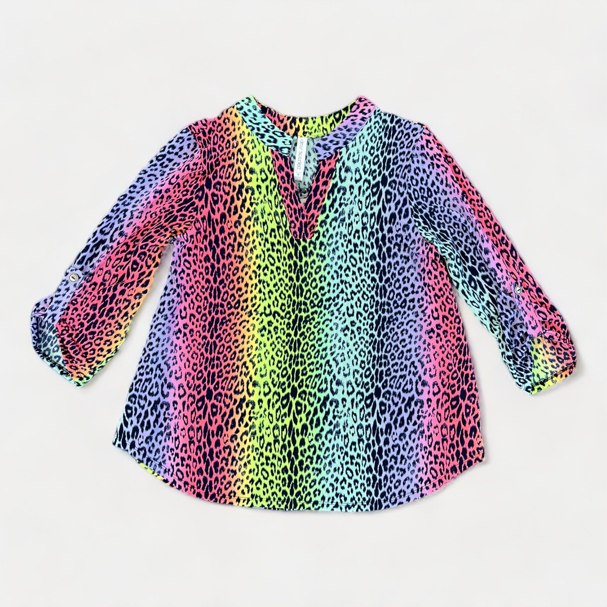 Ombre Animal Lizzy Top sold by ZZs