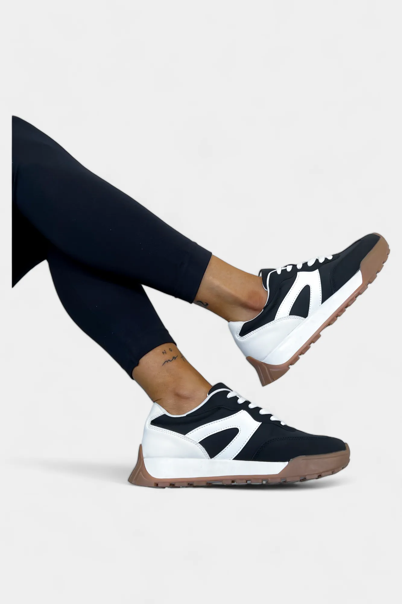 Black Retro Sneaker sold by ZZs product image thumbnail 2