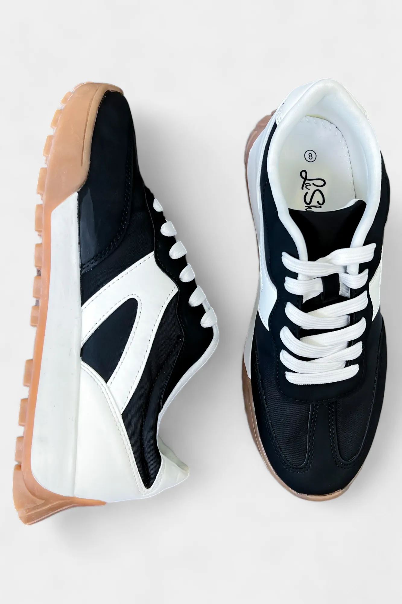 Black Retro Sneaker sold by ZZs product image thumbnail 3