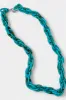 Turquoise Chain Link Long Necklace sold by ZZs