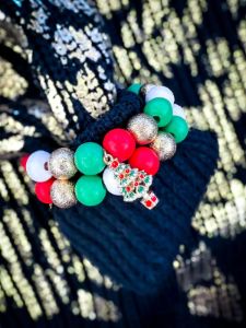Christmas Tree Charm Bracelets sold by ZZs