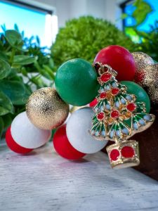 Christmas Tree Charm Bracelets sold by ZZs