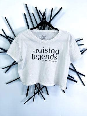 Raising Legends Crop Tee sold by ZZs