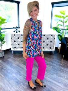 Ella Top | Dots sold by ZZs