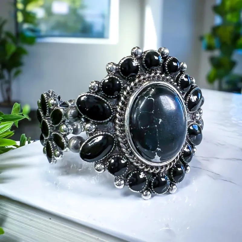 Stone Western Bracelet | Black sold by ZZs