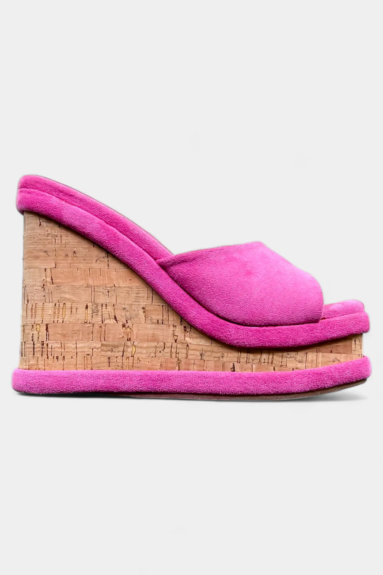 Pink Cork Wedge Sandals sold by ZZs product image thumbnail 2
