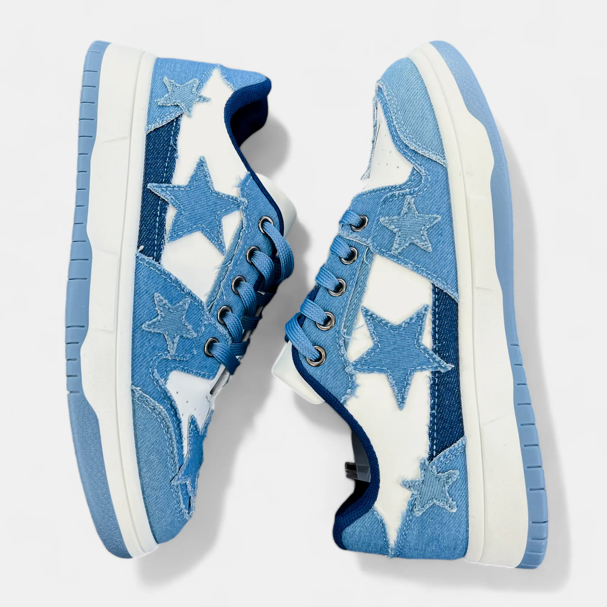 Denim Kelsie Star Sneakers sold by ZZs product image thumbnail 3