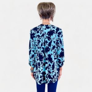 Mint Navy Lizzy Top sold by ZZs