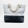 Black & White Beach Tote Bag sold by ZZs