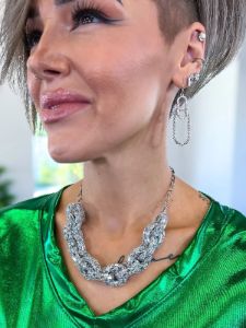 Open Oval Earrings | Silver sold by ZZs