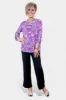Lavender Abstract Lizzy Top sold by ZZs