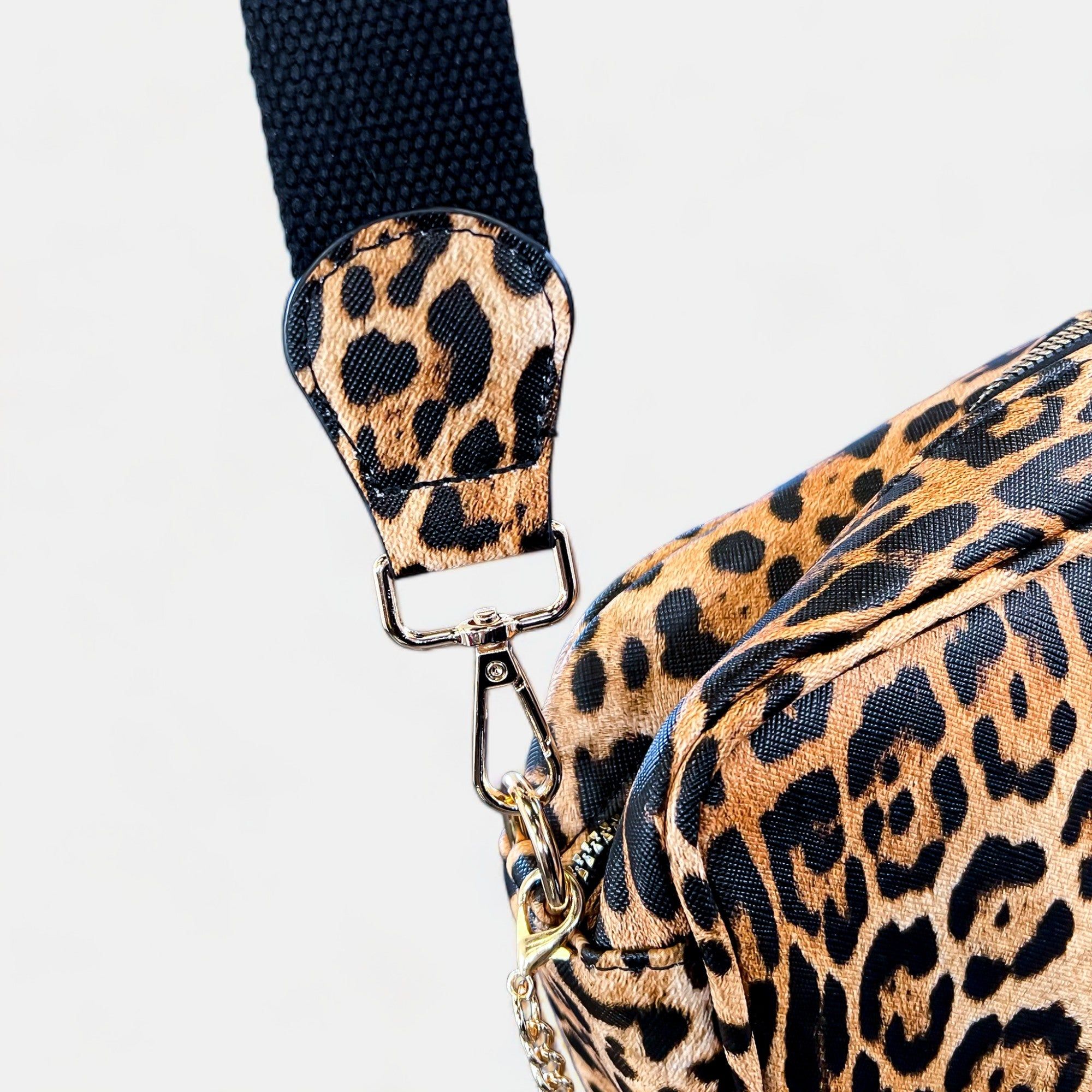 Leopard Faux Leather Crossbody Bag sold by ZZs product image thumbnail 4