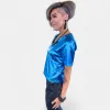 Turquoise Metallic Top [NO RETURNS] sold by ZZs