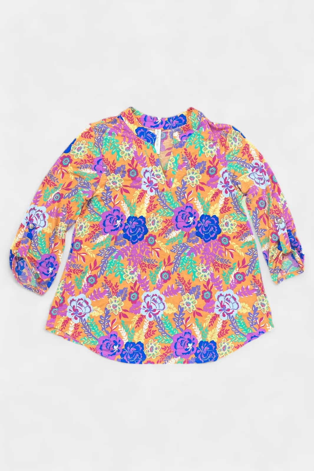 Apricot Floral Lizzy Top sold by ZZs product image thumbnail 2