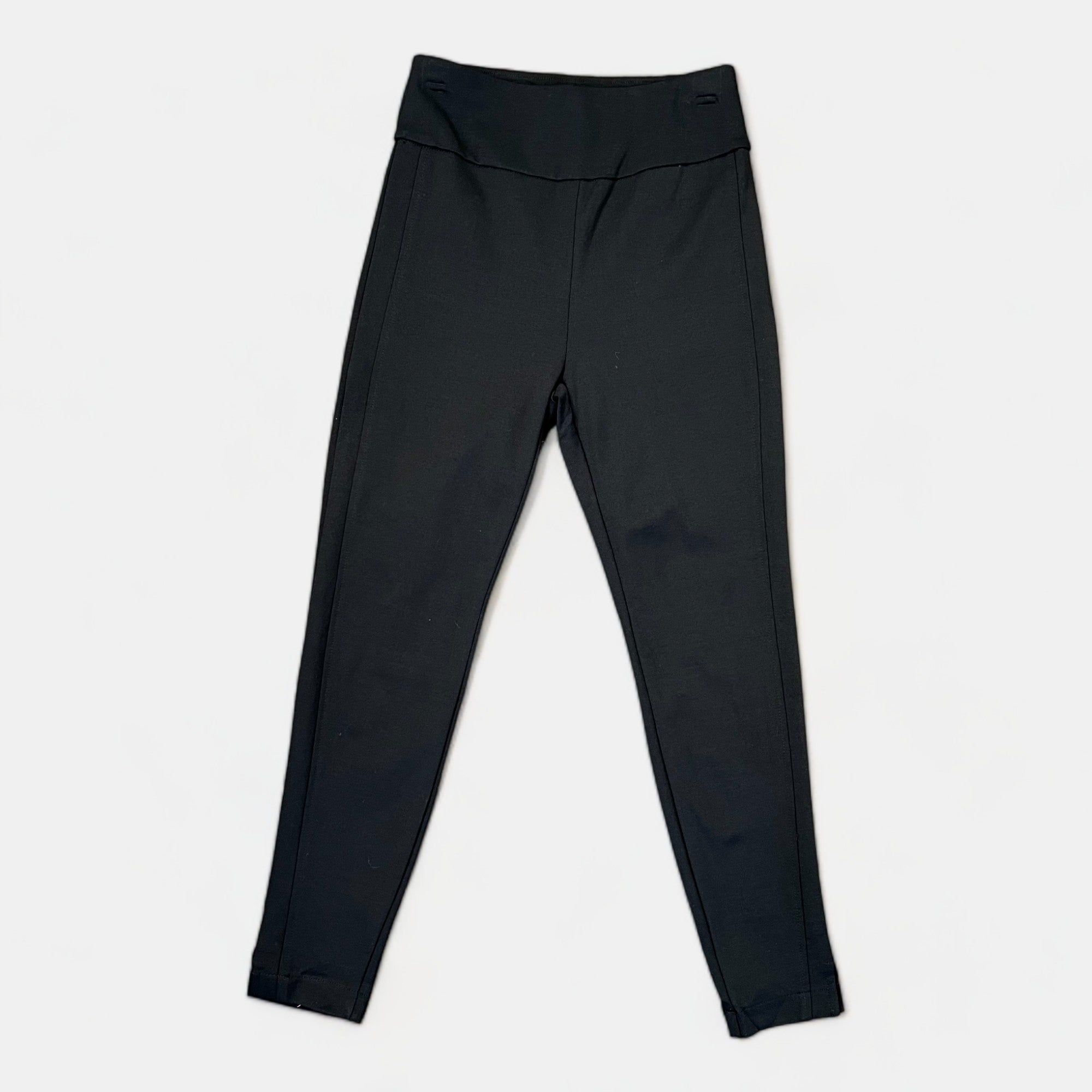 Black High Waisted Skinny Crop Pants sold by ZZs product image thumbnail 2