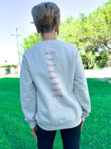 Aim To Be Pretty Sweatshirt [NO RETURNS] sold by ZZs