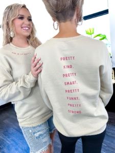 Aim To Be Pretty Sweatshirt [NO RETURNS] sold by ZZs