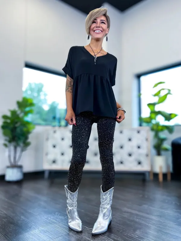 Bling Bling Leggings | Silver sold by ZZs