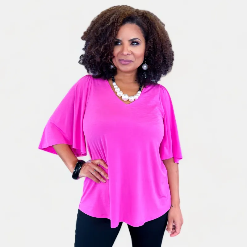 Magenta Cali Top sold by ZZs